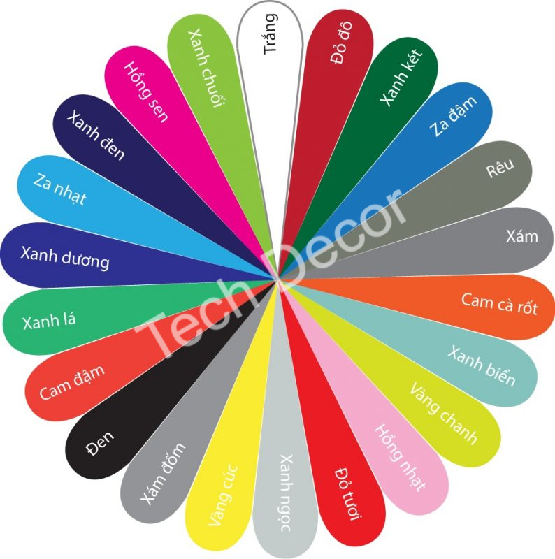 Ý nghĩa của màu sắc trong thiết kế nội thất và cách phối