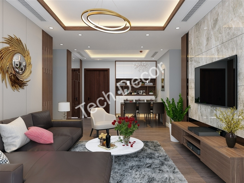 Chọn màu sắc nội thất cho căn hộ