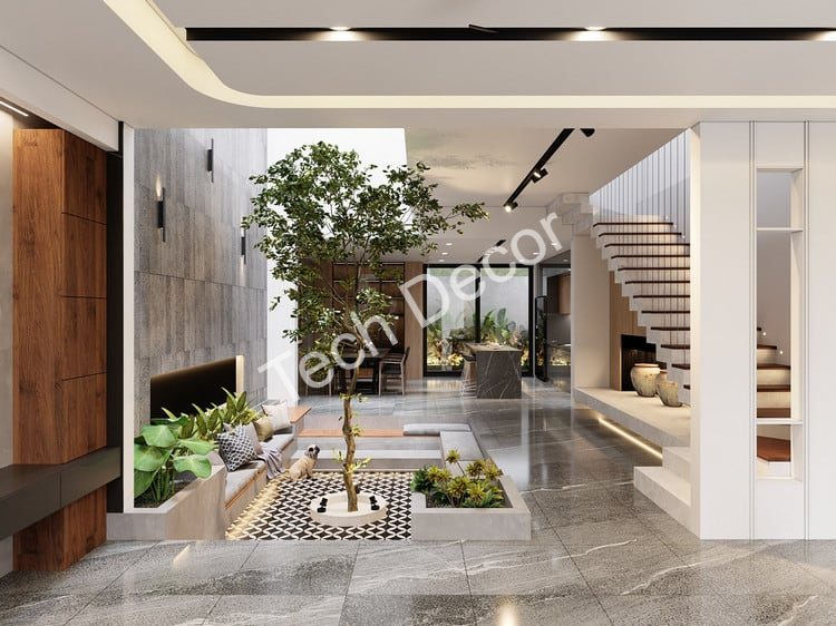 Thiết kế phòng khách và những yếu tố ảnh hường